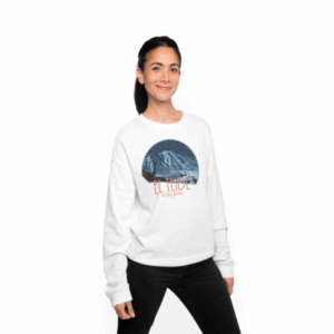 SUDADERA UNISEX CON Y SIN CAPUCHA - DISEÑO EL TEIDE