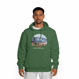 SUDADERA UNISEX CON Y SIN CAPUCHA - DISEÑO EL TEIDE