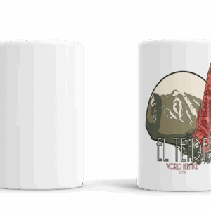 TAZA EL TEIDE PATRIMONIO DE LA HUMANIDAD