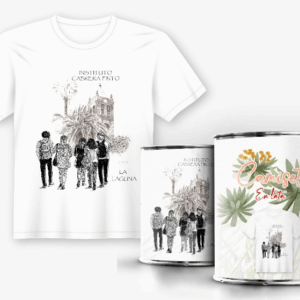 CAMISETA EN LATA INSTITUTO CABRERA PINTO LA LAGUNA