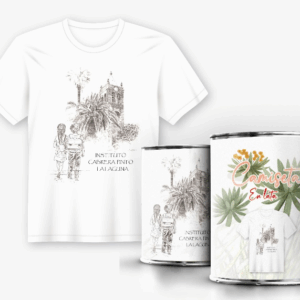 CAMISETA EN LATA INSTITUTO CABRERA PINTO LA LAGUNA