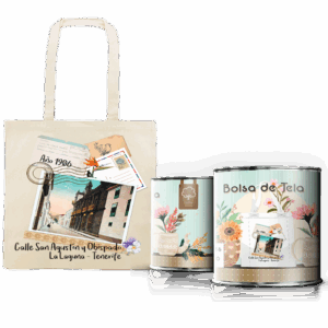 TOTE BAGS - VINTAGE CANARIAS - SAN AGUSTÍN 1906