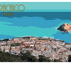 POSTAL GARACHICO EL ROQUE TENERIFE