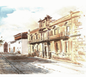 POSTAL PALACIO DE NAVA LA LAGUNA-TENERIFE