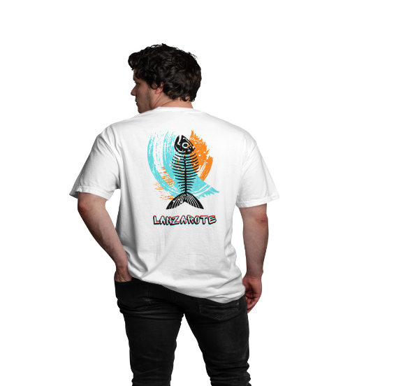 CAMISETA LANZAROTE UNISEX CUELLO REDONDO