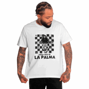 CAMISETA LA PALMA UNISEX CUELLO REDONDO